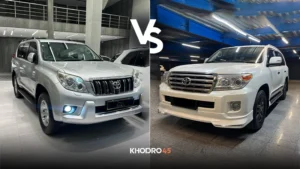 مقایسه تویوتا پرادو 2013 با تویوتا لندکروز 2013