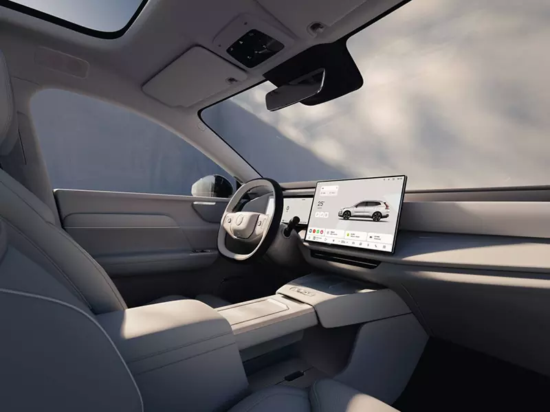 طراحی داخلی ولوو XC70 2025