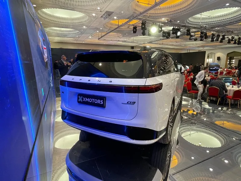 نمای عقب ایکس پنگ G9 نمای عقب ایکس پنگ G9