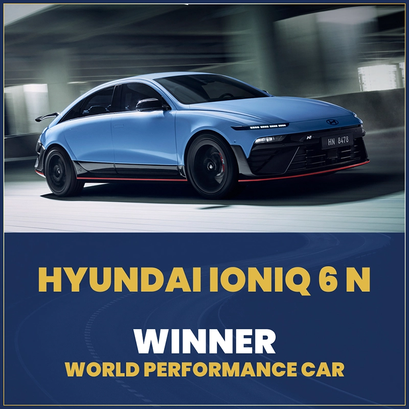 برترین خودروی جهان از نظر عملکرد: Hyundai Ioniq 6 N برترین خودروی جهان از نظر عملکرد: Hyundai Ioniq 6 N