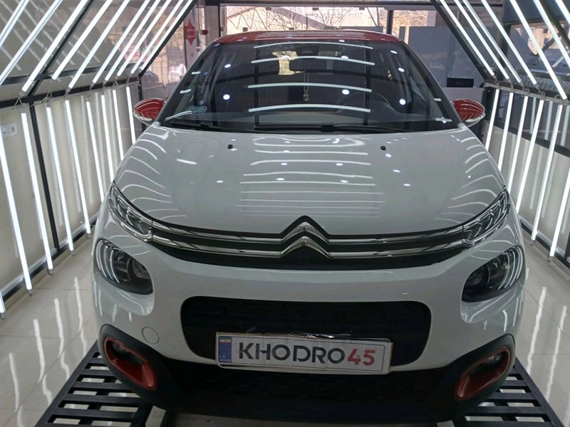 نمای جلوی سیتروئن C3 مونتاژی نمای جلوی سیتروئن C3 مونتاژی
