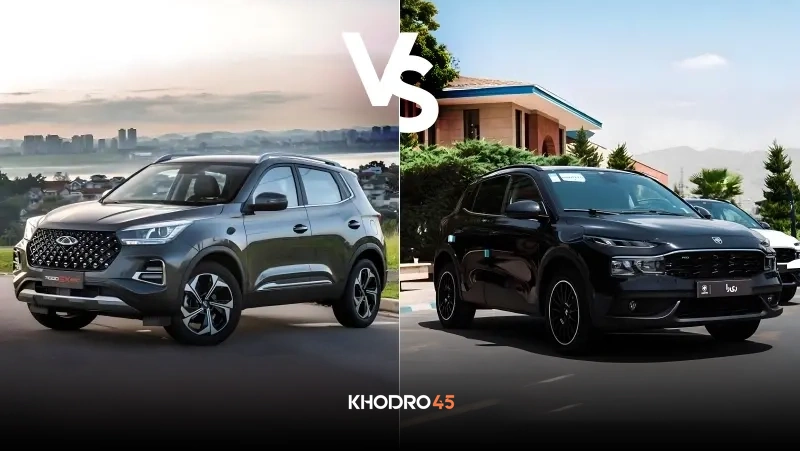 مقایسه ری را با ام وی ام X55 پرو