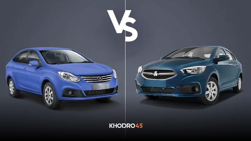 مقایسه شاهین اتومات CVT با جک J4