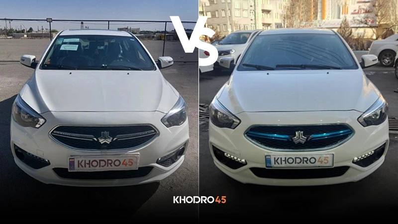 مقایسه شاهین CVT با شاهین پلاس اتوماتیک