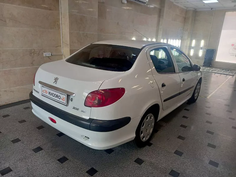 نمای عقب پژو ۲۰۶ SD V10 نمای عقب پژو ۲۰۶ SD V10