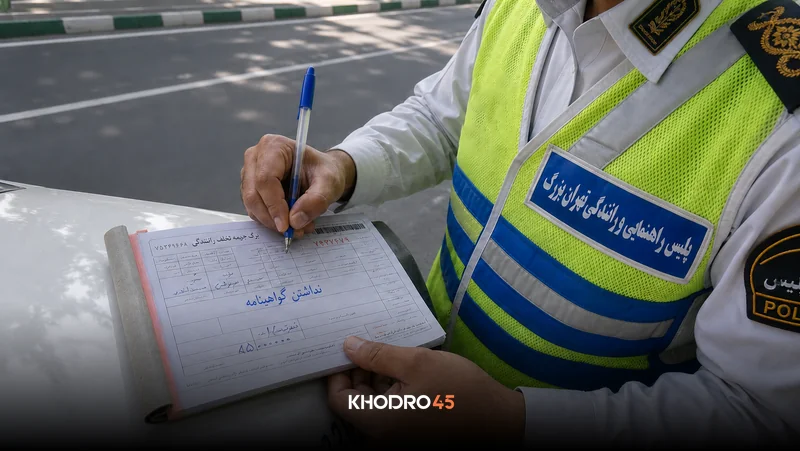 مجازات رانندگی بدون گواهینامه ۱۴۰۵ (ماشین و موتورسیکلت)