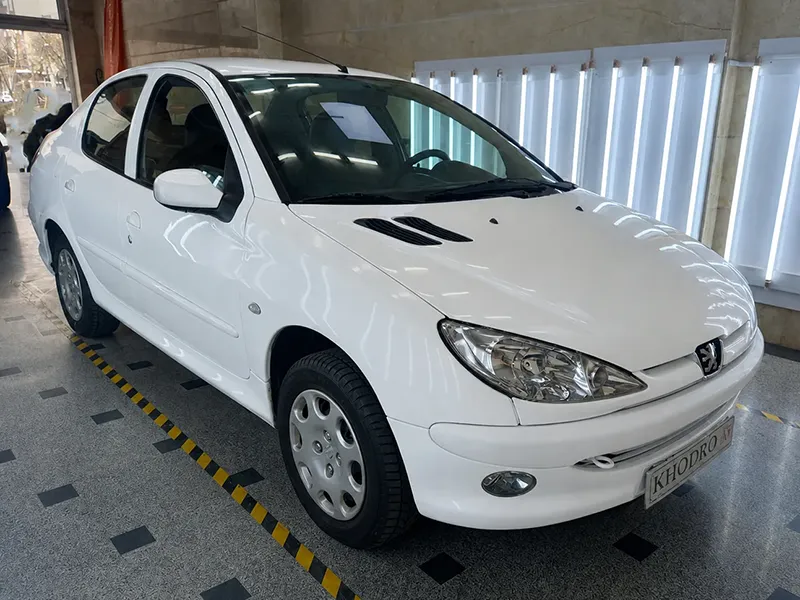 نمای جلوی پژو ۲۰۶ SD V19 نمای جلوی پژو ۲۰۶ SD V19