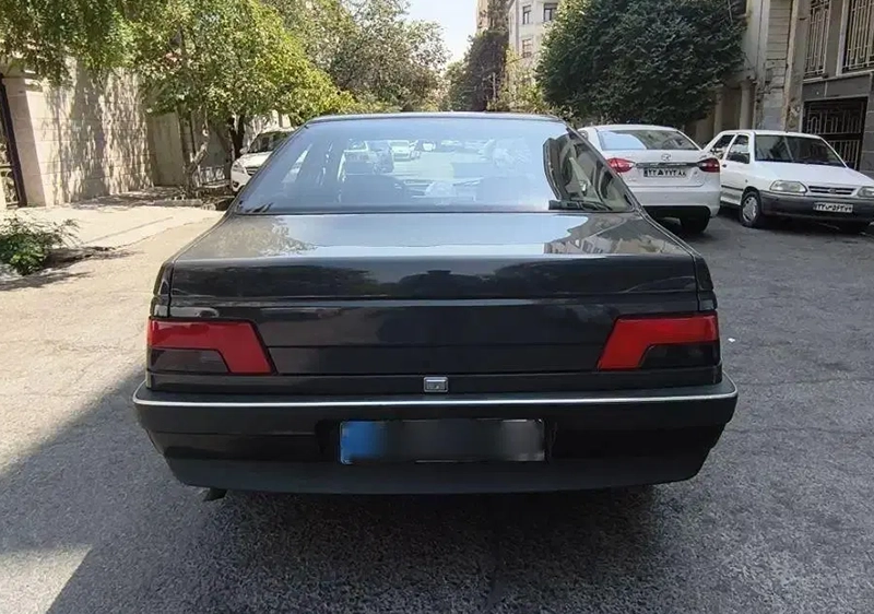 نمای عقب پژو ۴۰۵ GLI نمای عقب پژو ۴۰۵ GLI