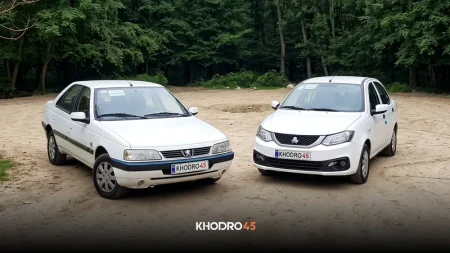 مقایسه پژو 405 با ساینا؛ سدان های اقتصادی ایران خودرو و سایپا