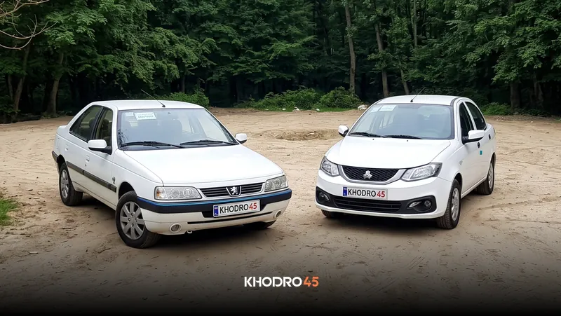 مقایسه پژو 405 با ساینا؛ سدان های اقتصادی ایران خودرو و سایپا