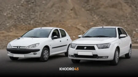 مقایسه دنا با پژو ۲۰۶ تیپ ۲؛ صندوقدار خانوادگی یا هاچبک کوچک؟