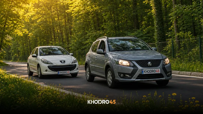 مقایسه پژو ۲۰۷ TU3 با کوییک GXR؛ هاچبک‌های کوچک وطنی